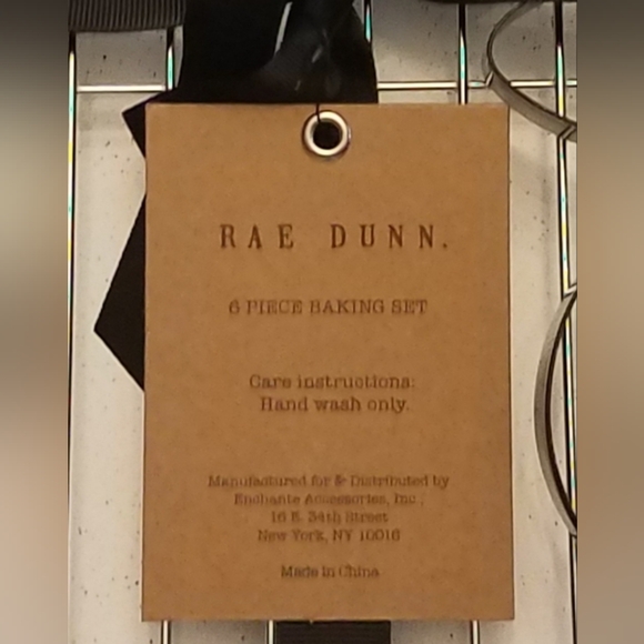 Rae Dunn HALLOWEEN 6 Piece Baking Set "Magic Spells" NEW - Picture 4 of 4